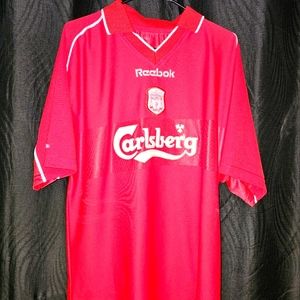 LIVERPOOL 2001-2002 JERSEY Size XL